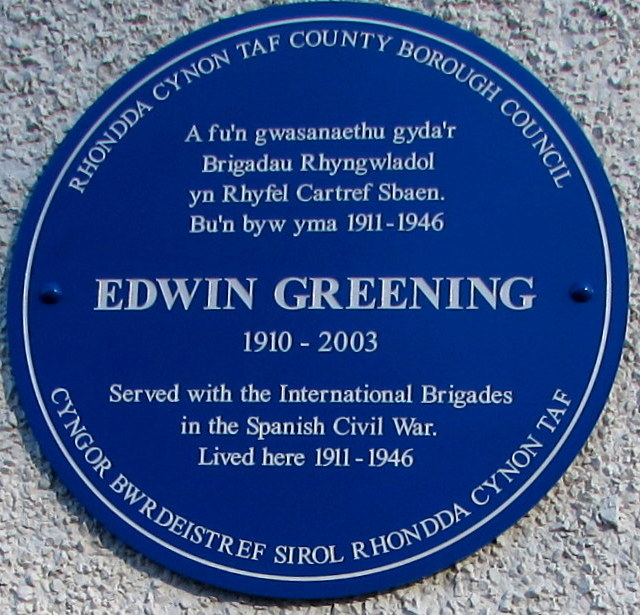 Gedenkteken Edwin Greening