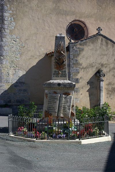 Oorlogsmonument Saint-Paul-Lizonne #1