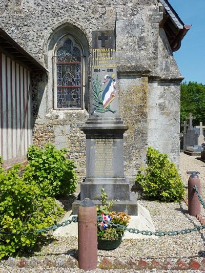 Oorlogsmonument preville-en-Lieuvin #1