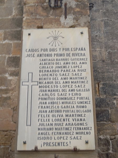 Monument Spaanse Burgeroorlog Aun
