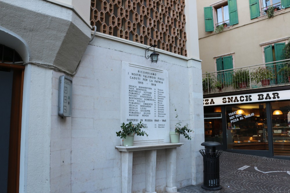 War Memorial Limone Sul Garda