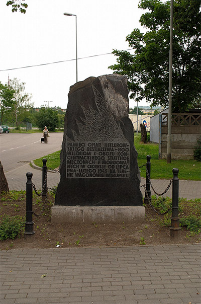 Monument Slachtoffers Auenarbeitslager Stolp
