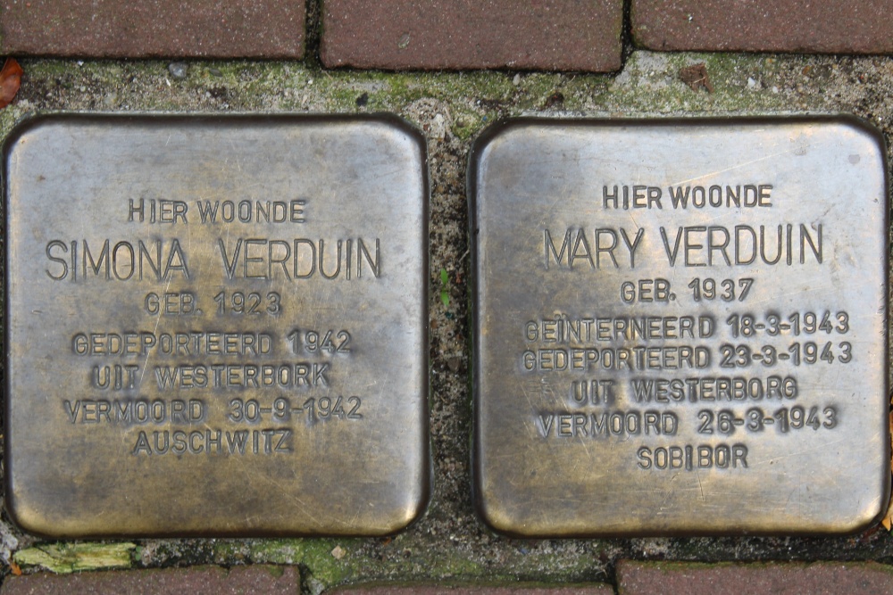 Stolpersteine Nieuwe Amstelstraat 8 #2