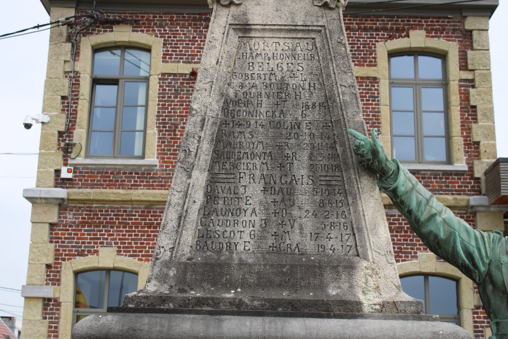 Oorlogsmonument Bernissart #3