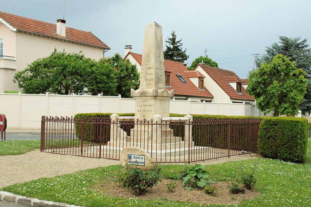 Oorlogsmonument La Brosse-Montceaux
