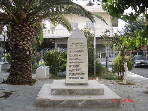 Monument Massamoord Mirtos