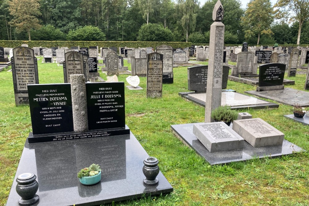 Dutch War Graves Dutch Reformed Cemetery Nieuwehorne
