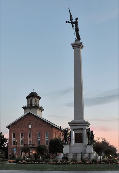 Monument Amerikaanse Burgeroorlog Steuben County