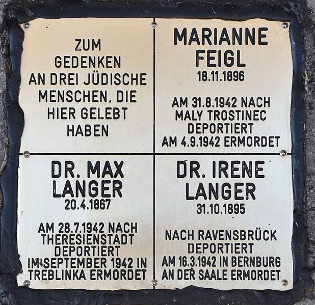 Gedenksteen Brandmayergasse 36