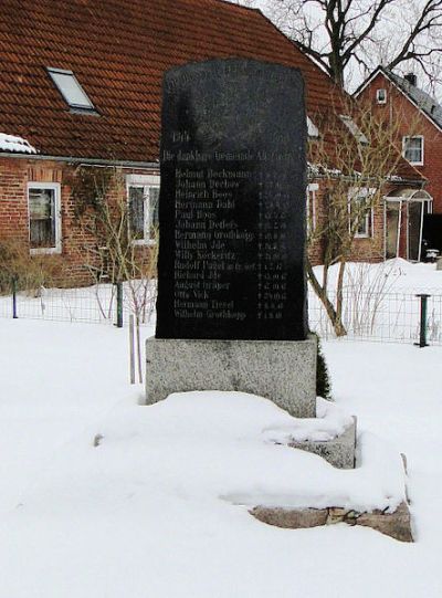 Monument Eerste Wereldoorlog Alt Zachun
