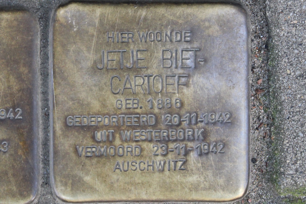 Stolpersteine Plantage Kerklaan 26 #3