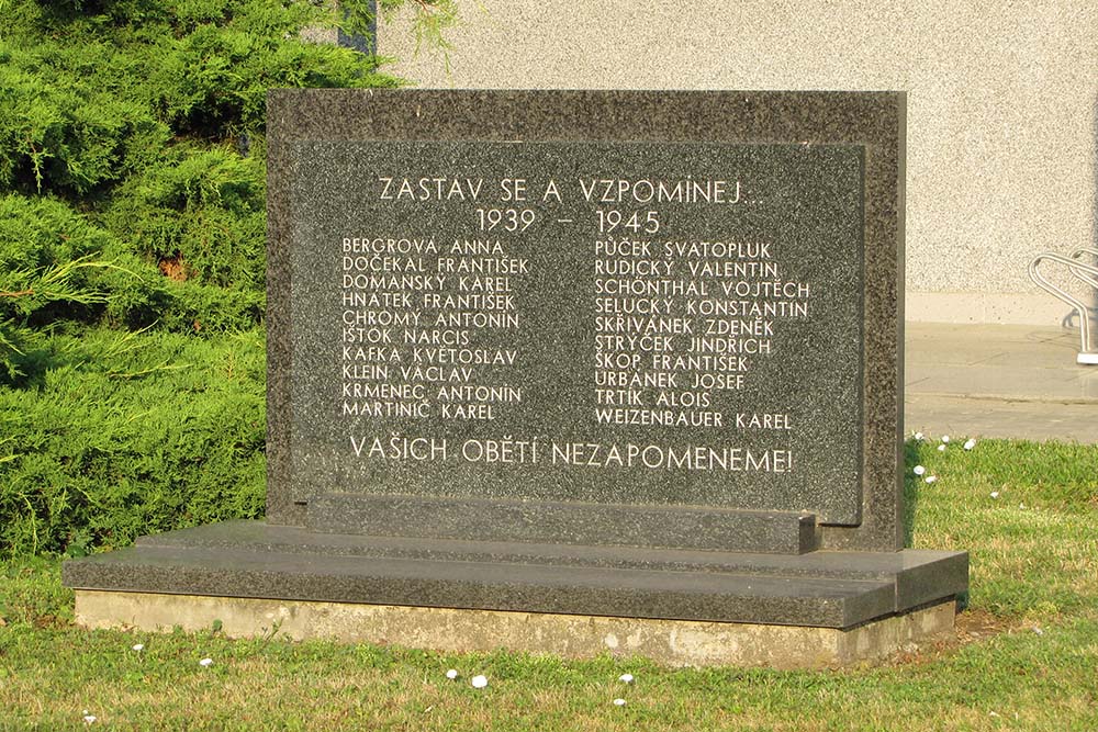 War Memorial Glassblower Kyjov