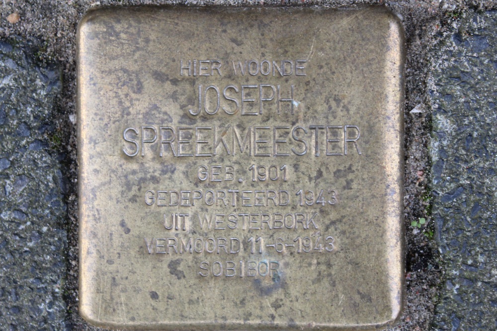 Stolpersteine Van Gaesbekestraat 27 #2