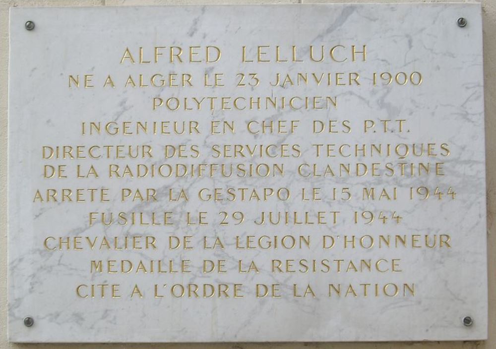 Gedenkteken Alfred Lelluch