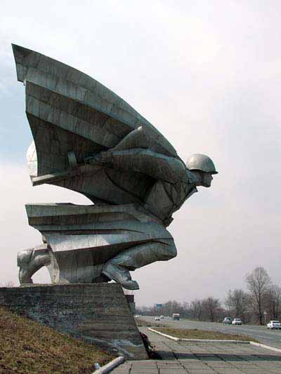 Monument Held van de Sovjet-Unie Peter Barbashov