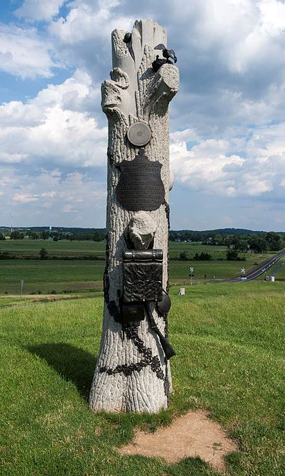 Monument 90th Pennsylvania Infantry