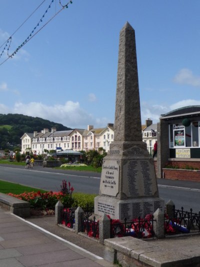 War Memorial Teignmouth