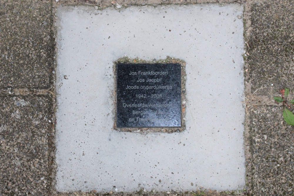 Memorial Stone Jagerlaan 22A