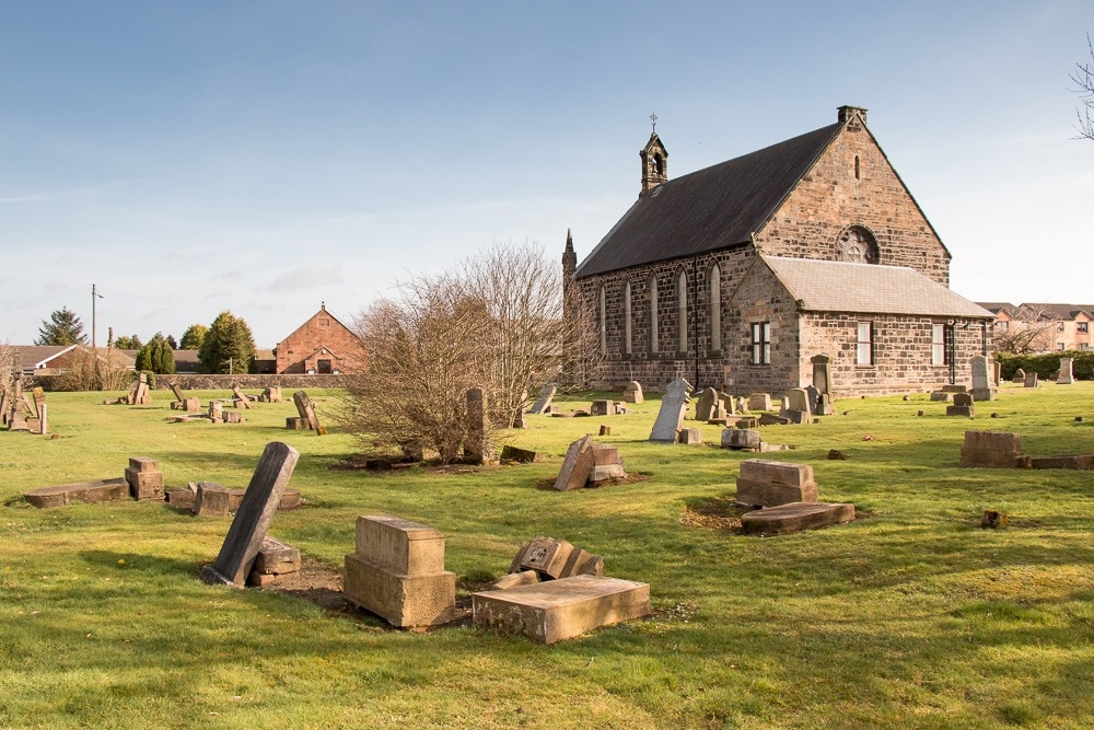 Oorlogsgraven van het Gemenebest Wrangholm Kirk Churchyard