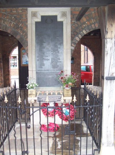 War Memorial Princes Risborough