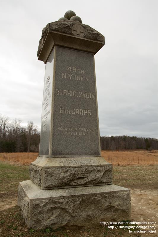 Monument 49th New York Infantry