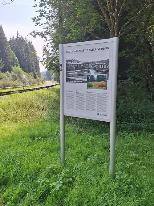 Information Board Bevertberg Forced Labor Camp #3