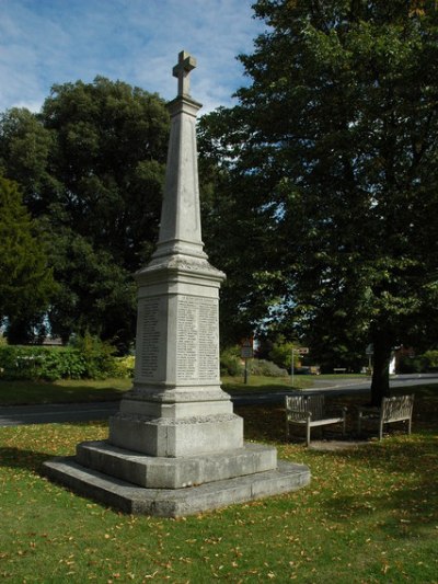 War Memorial Fladbury