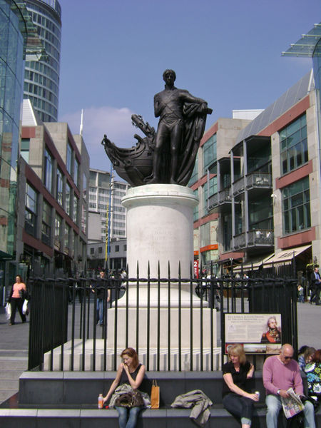 Standbeeld van Admiraal Horatio Nelson