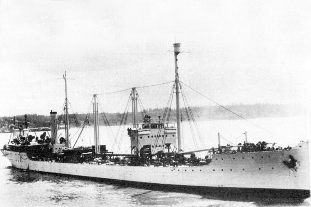 Shipwreck USS Kanawha (AO-1)