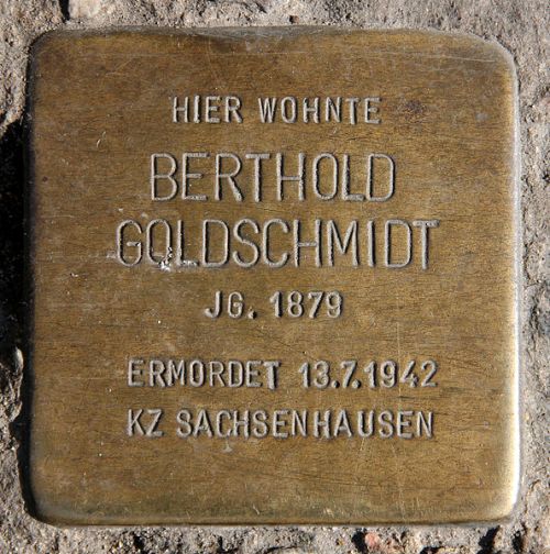 Stolpersteine Reichenberger Strae 181 #3