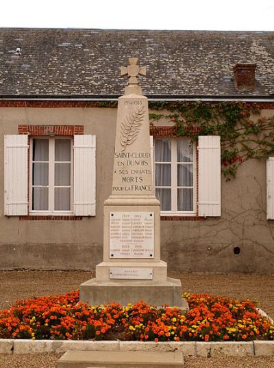 Oorlogsmonument Saint-Cloud-en-Dunois