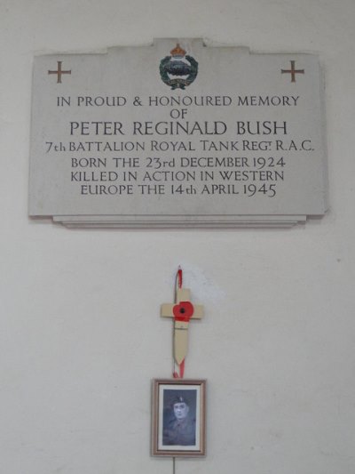 Memorial Peter Reginald Bush