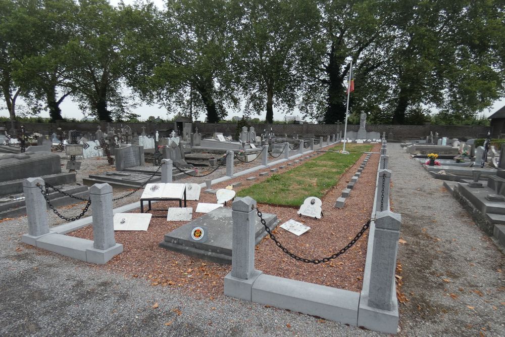 Belgische Oorlogsgraven begraafplaats Lorette Vis
