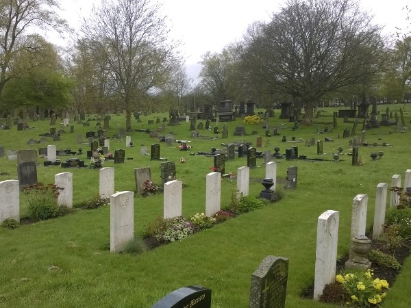 Commonwealth War Graves Hanley Cemetery