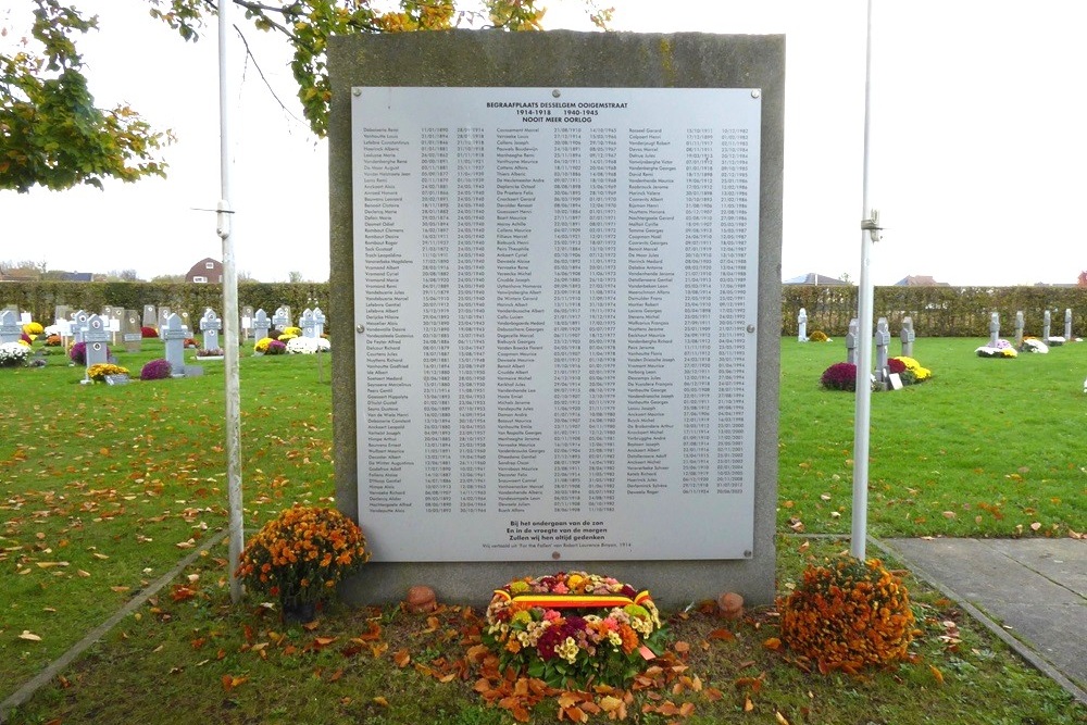 Memorial Desselgem Ooigemstraat #2