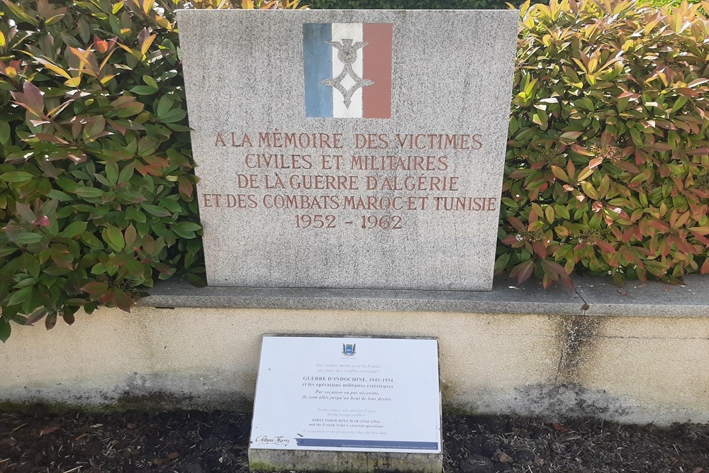 Monument Algerijnse oorlog Château-Thierry #2