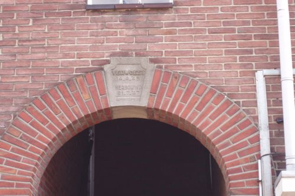 Gedenksteen Paterswoldseweg Groningen