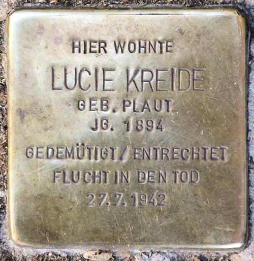 Stolpersteine Wilmersdorfer Straße 102 #2