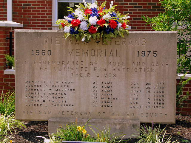 Vietnam War Memorial Allen County