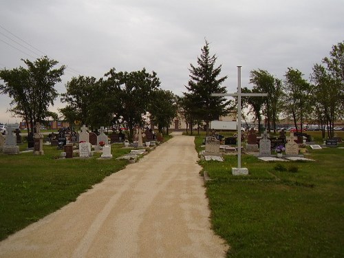 Commonwealth War Grave Selkirk Ukranian Catholic Cemetery