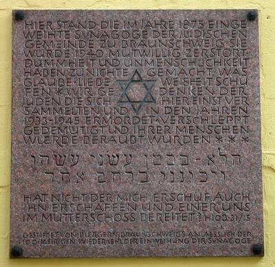 Gedenkteken Verwoeste Synagoge