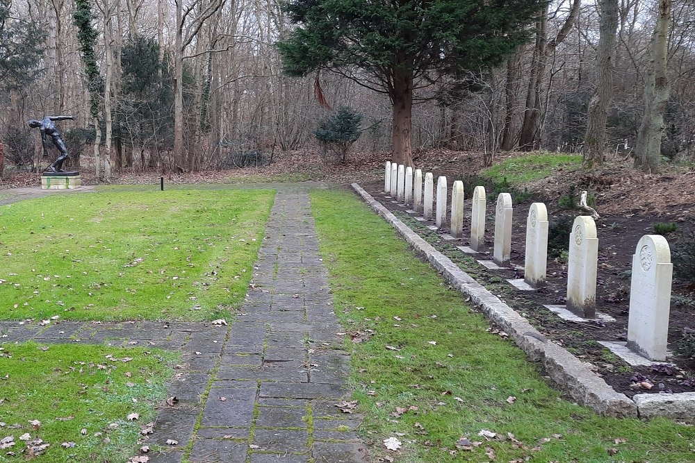 Nederlandse Oorlogsgraven IJmuiden Duinhof
