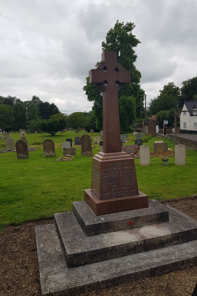 War Memorial Ludham #2