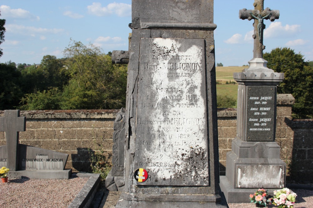 Belgian War Graves Neuvillers