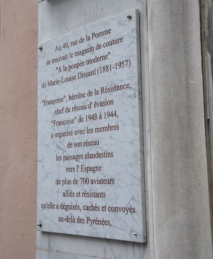 Memorial Marie-Louise Dissard - Toulouse - TracesOfWar.com