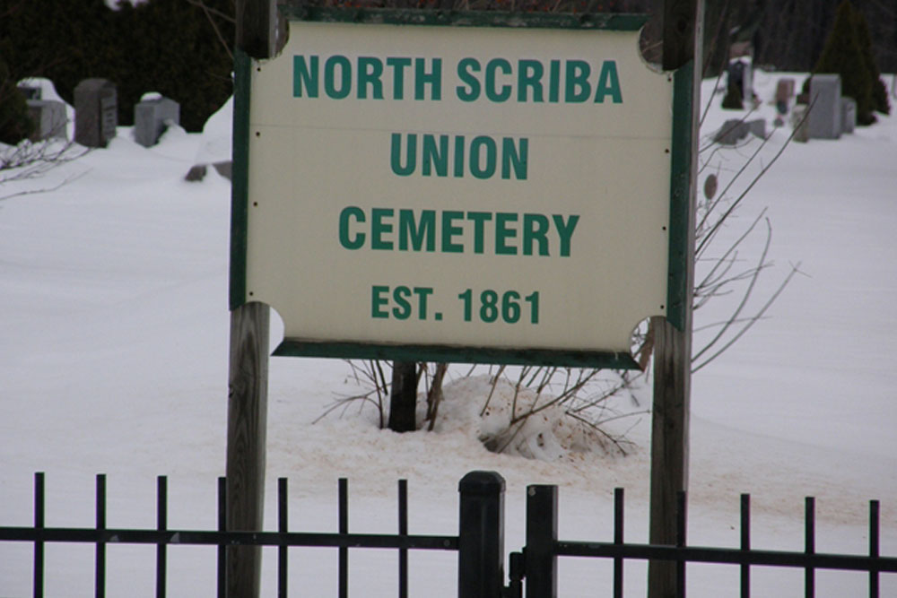 Amerikaans Oorlogsgraf North Scriba Union Cemetery