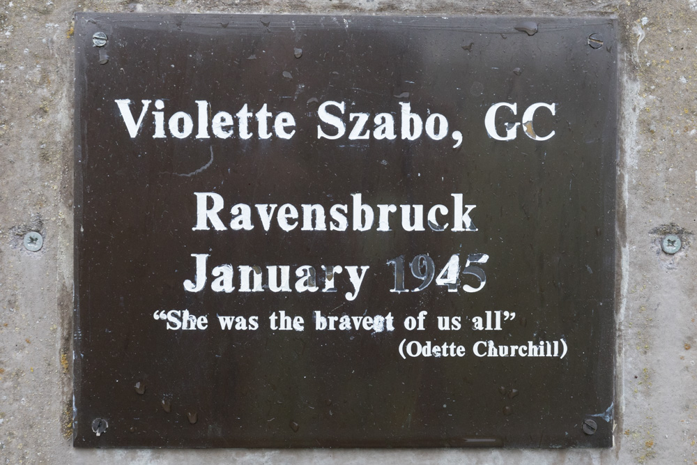 Gedenktekens Violette Szabo Museum