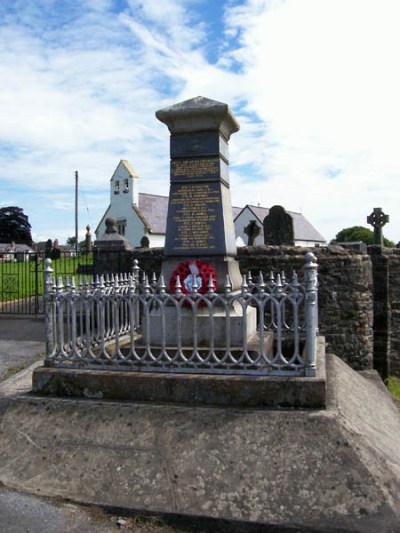 War Memorial Llansadwrn