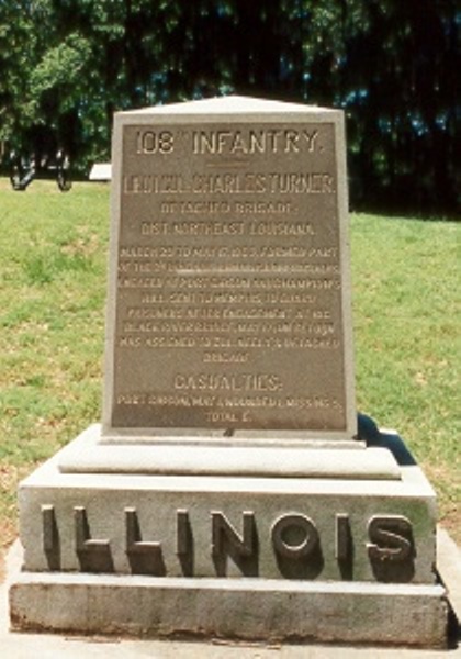 108th Illinois Infantry (Union) Monument