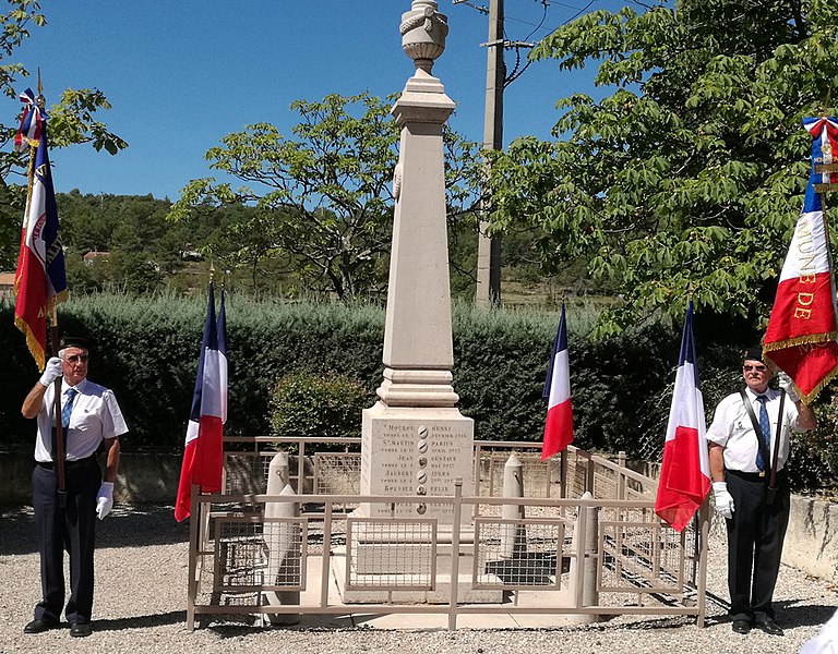 Monument Eerste Wereldoorlog Montmeyan